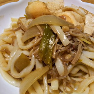 翌日のすき焼きうどん